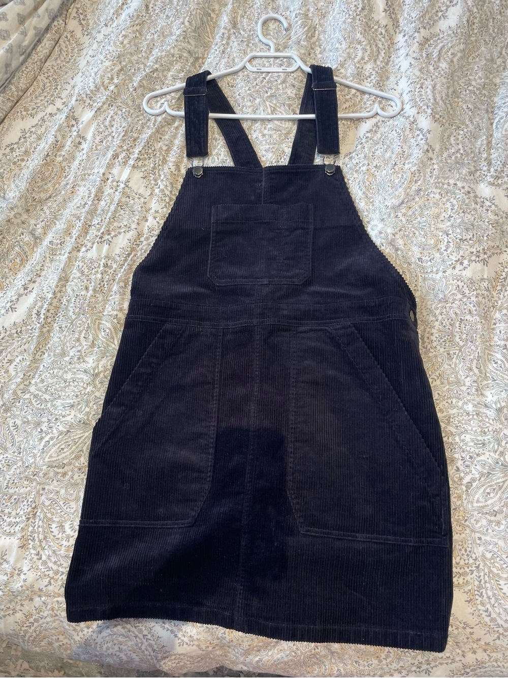 & Other Stories Corduroy Overall Mini Dress